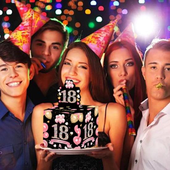 16-21 день рождения, копилка-сюрприз, подарочная коробка для денег, набор денежных ящиков, подарок на день рождения, держатель для денег для детей, мальчиков и девочек