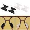 5pairs Unisex Spectacles Eyeglass Anti-Slip Stick on Nose Pad Silicone