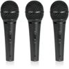 Behringer Dynamic Microphone with Carrying Case and ONOFF Switch Set of 3 XM1800S Black