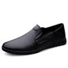 Модные мужские туфли для ходьбы из натуральной кожи, новинка, мужские лоферы, дышащие слипоны, ручная работа, ленивая обувь, легкие туфли для вождения