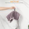 Aieve 4 Pcs Stainless Steel Towel Clips,Hand Towel Clips for Kitchen or Bathroom, Towel Holder Clips for Towel Rack,Oven Handle, Dishwasher, Stove