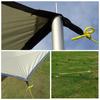 Восьмиугольный тент, складная палатка для кемпинга, расширенный брезент для пляжных путешествий, пеших прогулок