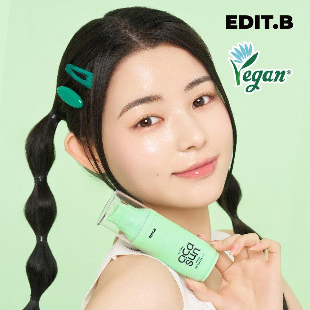 EDIT.B Солнцезащитная сыворотка Sunday Cica 55 мл [SPF50+/PA++++]