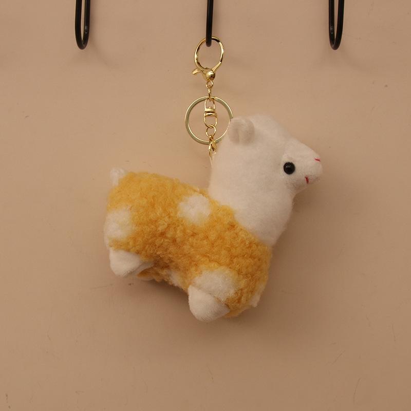 Мультяшный плюшевый брелок-подвеска Альпака Игрушка Подарок