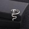 Кольцо с регулируемым отверстием для мужчин Harajuku Vintage Snake Ring Женское кольцо Кольцо для пары Ювелирные изделия