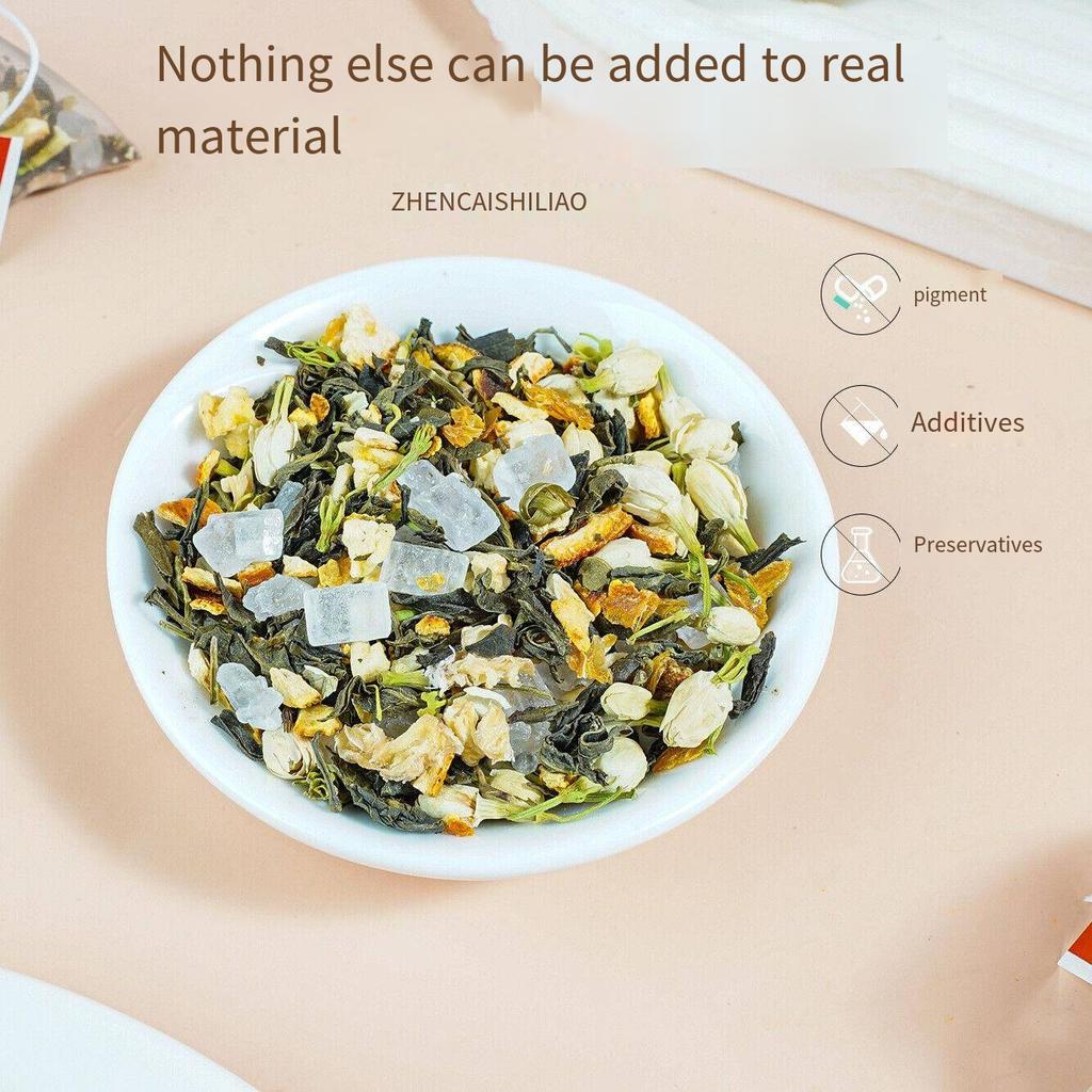 Orange Jasmine Tea Individually Packaged Flavored Tea Beauty Slimming Tea