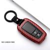 Styling Mouldings Carbon fiber Alloy Remote car Key Cover Case For Toyota CHR C-HR Prado Prius Camry Corolla RAV4 2018 2019 2020