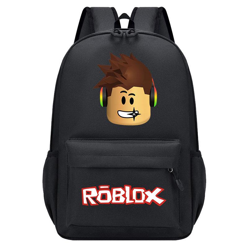 Roblex Игровой рюкзак для виртуального мира Студенческая сумка Холщовая сумка большой вместимости