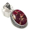 Natural Copper Tourmaline 925 Sterling Silver Jewelry Pendant 2.05" ETC-13854