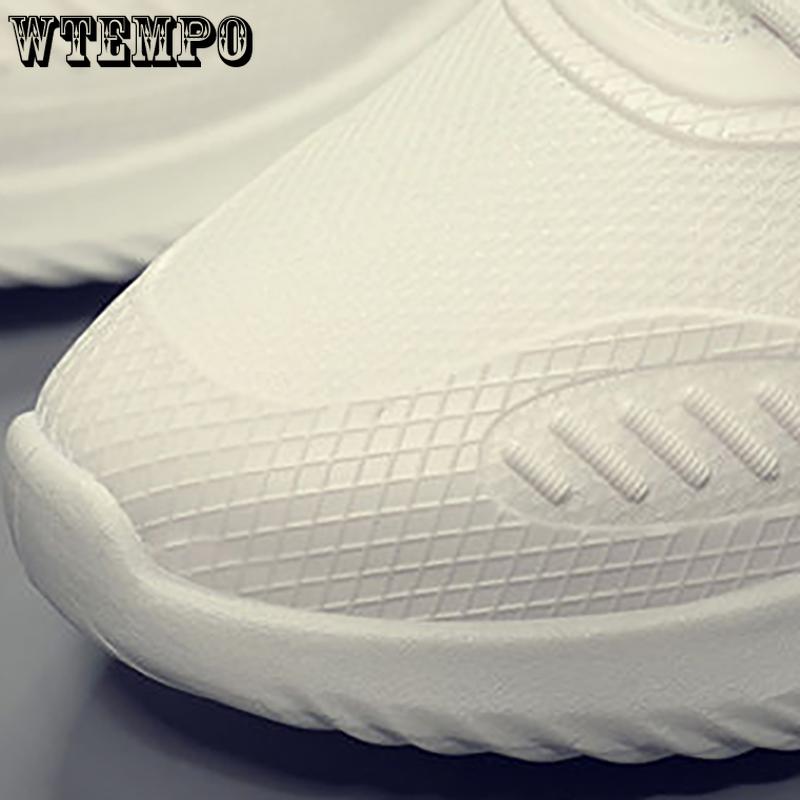 WTEMPO Летние кроссовки, мужская уличная спортивная обувь с дышащей сеткой, повседневные кроссовки с нескользящей толстой подошвой и мягкой подошвой