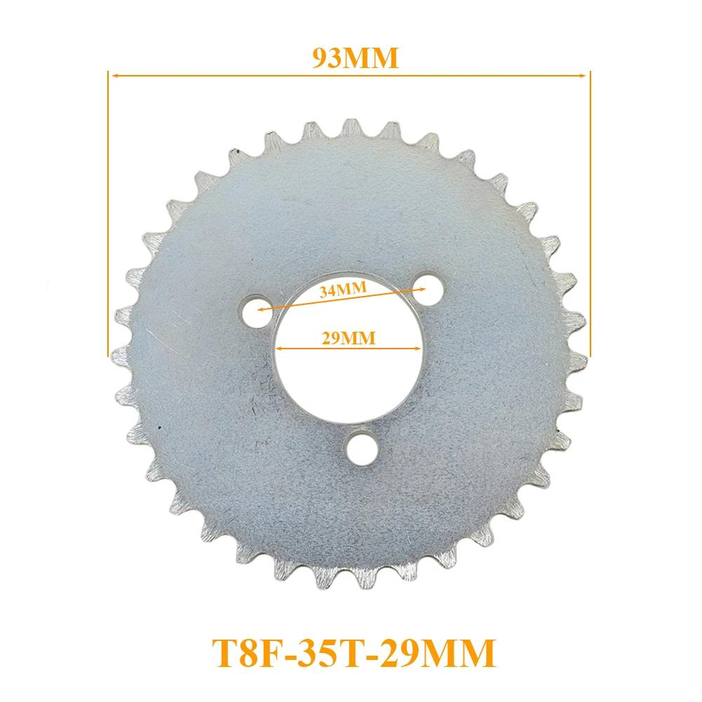 T8F Chain Rear Sprocket 35 44 54 64 74 Tooth 35T 44T 54T 64T 74T Mini Moto ATV Quad Dirt Pit Pocket Bike Cross 47cc 49cc Parts