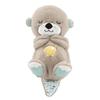 Fisher-Price - Ma Loutre Câlins Bonne Nuit - Peluche Veilleuse Bébé Musicale Et Lumineuse - Jouet d'Eveil - Dès La Naissance FXC66