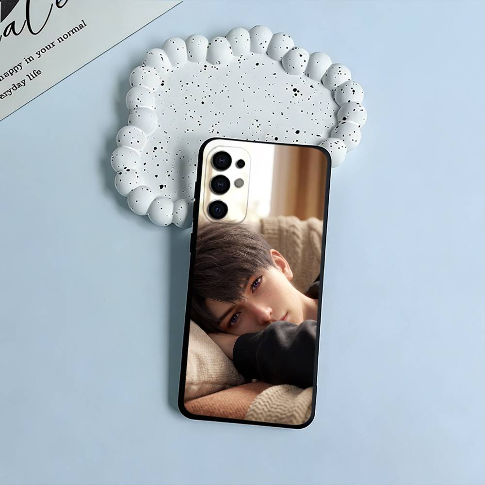 C-C- Caleb-love-deep- s--space Мягкий Силиконовый Чехол для Samsung S25, S24, S21, S22, S23, S30, Ultra, S20, Plus, FE, Lite-Черный