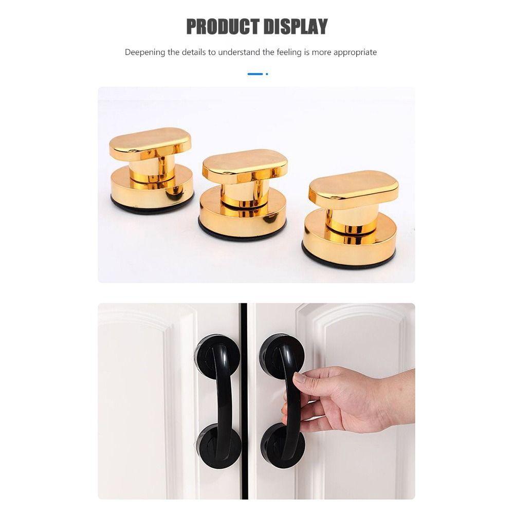 Anti-slip Shower Handle with Suction Cup Shower Safe Grip Knob Creative Bathtub Pulls