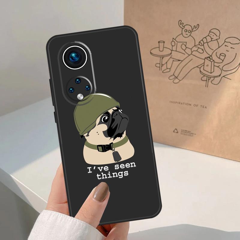 Забавный мультяшный мопс Для Honor Magic 8 7 6 5 Pro Чехол Для Honor X9d X9c X9b X9a X8c X8b Win 200 400 50 70 90 Lite