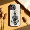 КРУТЫЙ Чехол для телефона S-Skeleton-ON Для iPhone17,16,15,14,13,12,11 Plus,Pro Max Черный Конфетный серебристый чехол для телефона