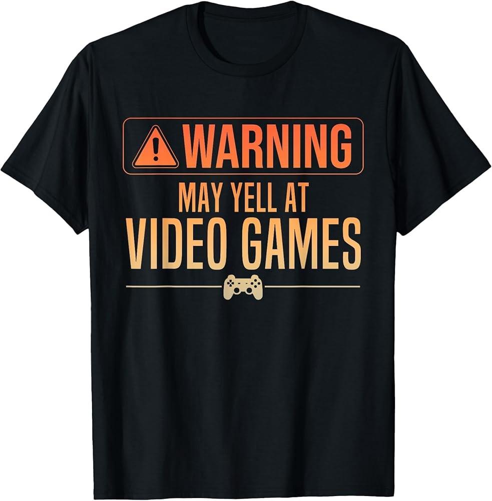 Funny Video Game Art For Men Women Gaming Nerd PC Gamer T-Shirt 3