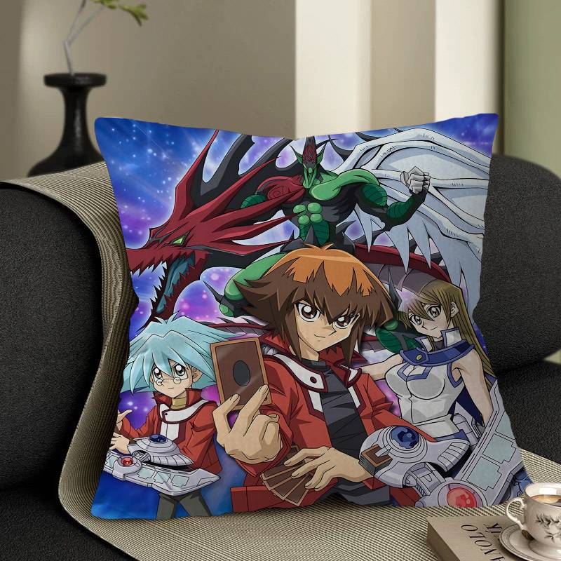 Yu Gi Oh Personalized Pillow Dust Cover Bedroom Kids Party Decoration Pillowcase Birthday Children Gift