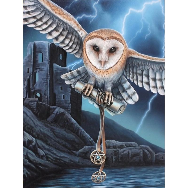 5d Алмазная вышивка Сова Мозаика Набор для вышивки крестом Круглая квадратная алмазная живопись Животное Новое поступление Стразы из бисера Ручная работа Хобби
