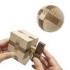 Деревянная 3D-головоломка: Тренировка мозга, Образовательный, Головоломка, Деревянная 3D-пазл, Деревянный куб, Стимуляция кончиков пальцев (Набор из 2)