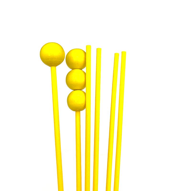 6pcs Wood Ball Aroma Diffuser Replacement Rattan Reed Sticks Air Freshener Aromatherapy Aroma Stick Oil Diffuser Refill Sticks