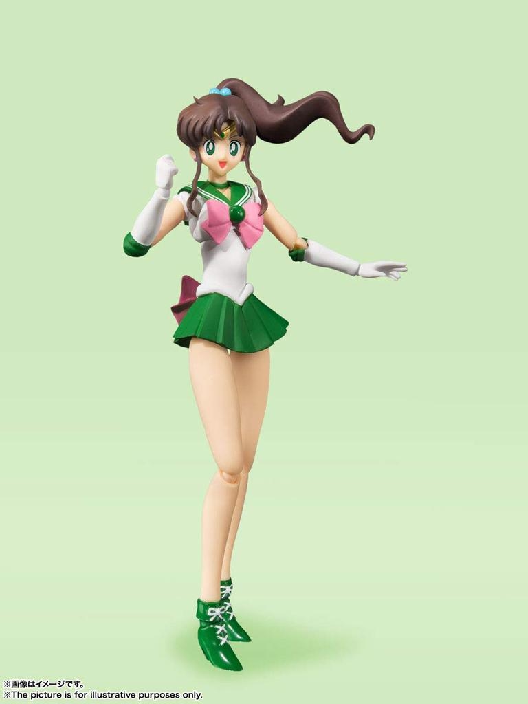 Sailor Moon Sailor Jupiter Color 150mm Painted Movable Figure S.H.Figuarts -Animation Edition-(Resale Version) Approx. PVC&ABS