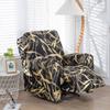 Geometric Recliner Sofa Cover Leopard Print Stretch Spandex Armchair Slipcovers Relax Lazy Boy Chair Covers Furniture Protector
