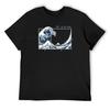 The Great Fibonacci Wave T-Shirt Man T Shirt Basketball Graphic Tees Oversize T-shirts Man Mens Graphic T-shirts Anime