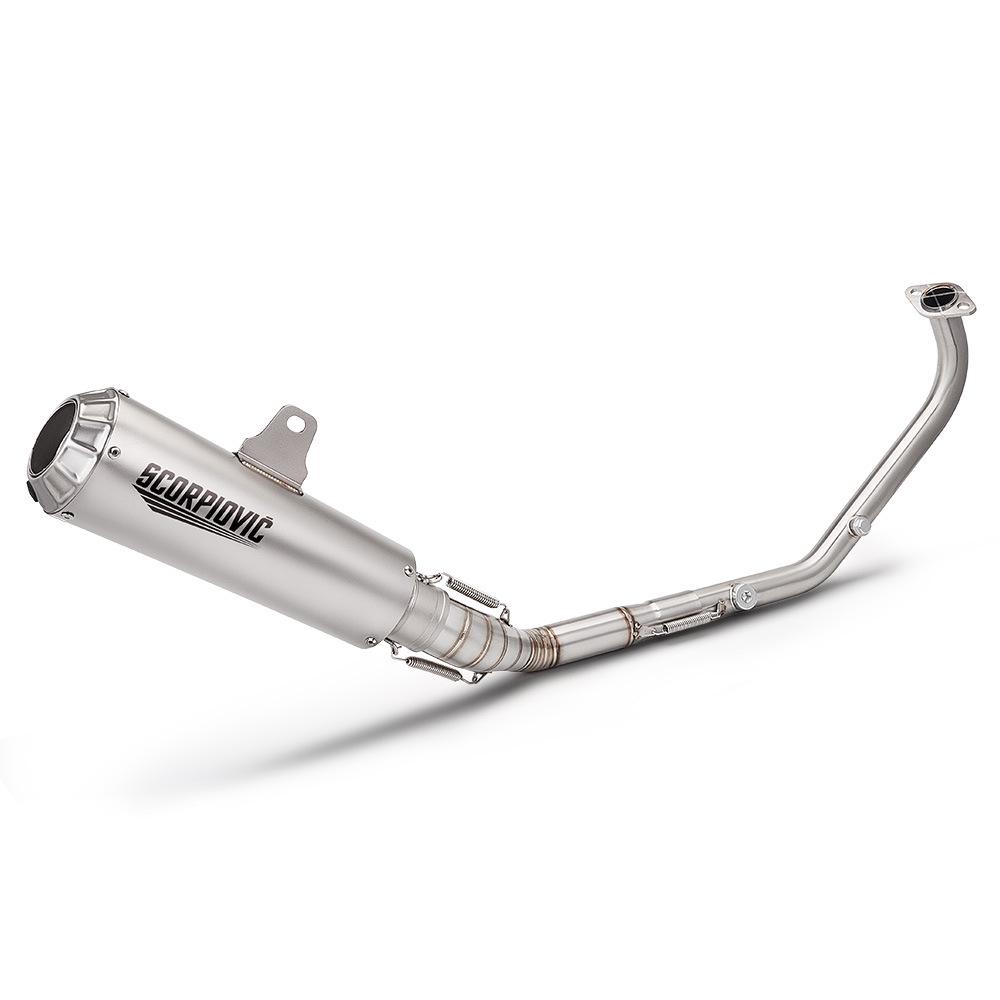 Полная выхлопная система для мотоцикла R15 V3 с двумя лямбда-зондами и глушителем