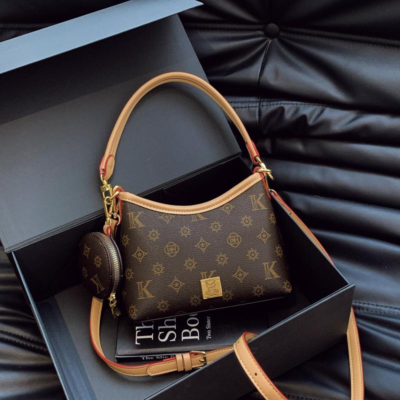 Ниша 2025 Мини-тоут: Высококачественная универсальная женская сумка кроссбоди с цветочным дизайном