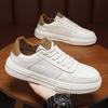 Spring Men's Shoes New Breathable Little White Shoes Men's Trend Versatile Platform Sports Shoes Casual Shoes Board Shoes Trendy Shoes