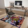 1pc Dragon Ball Z Goku Vegeta Anime Cartoon Design Office Chair Mat Non-Slip Carpet for Home Decor Living Room Bedroom Game Room Gift All Seasons Univ