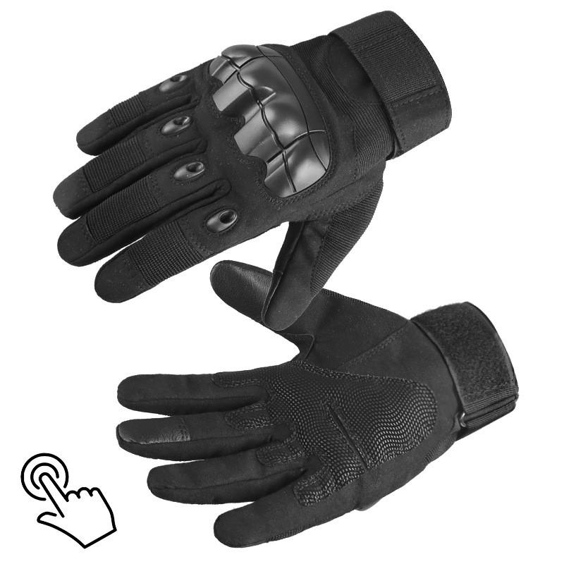 Tactical Cycling Gloves Outdoor Hiking Riding Touchscreen Compatible Anti-Slip Nylon Full Finger Adult Lightweight