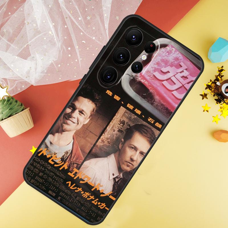 Jack Marla Fight Club Case For Samsung Galaxy S24 S23 S22 Ultra S21 S20 FE Note 20 Note 10 S8 S9 S10 Plus Cover