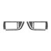 For Toyota Camry 2012-14 Carbon Fiber Interior Side Air Vent Outlet Cover Trim