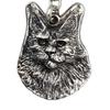 Maine Coon - Necklace with dog, silver-plated pendant for dog fan, unique jewelry by Art-Dog brand