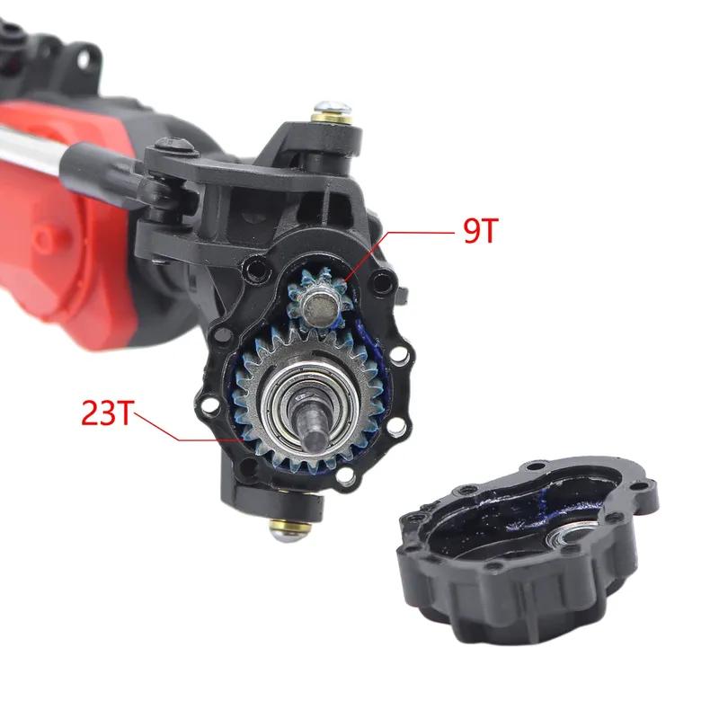 Complete Front Middle Rear Differential Portal Axle With T-lock High Ground Clearance For 1:10 RC Crawler TRX4 6WD Upgrade