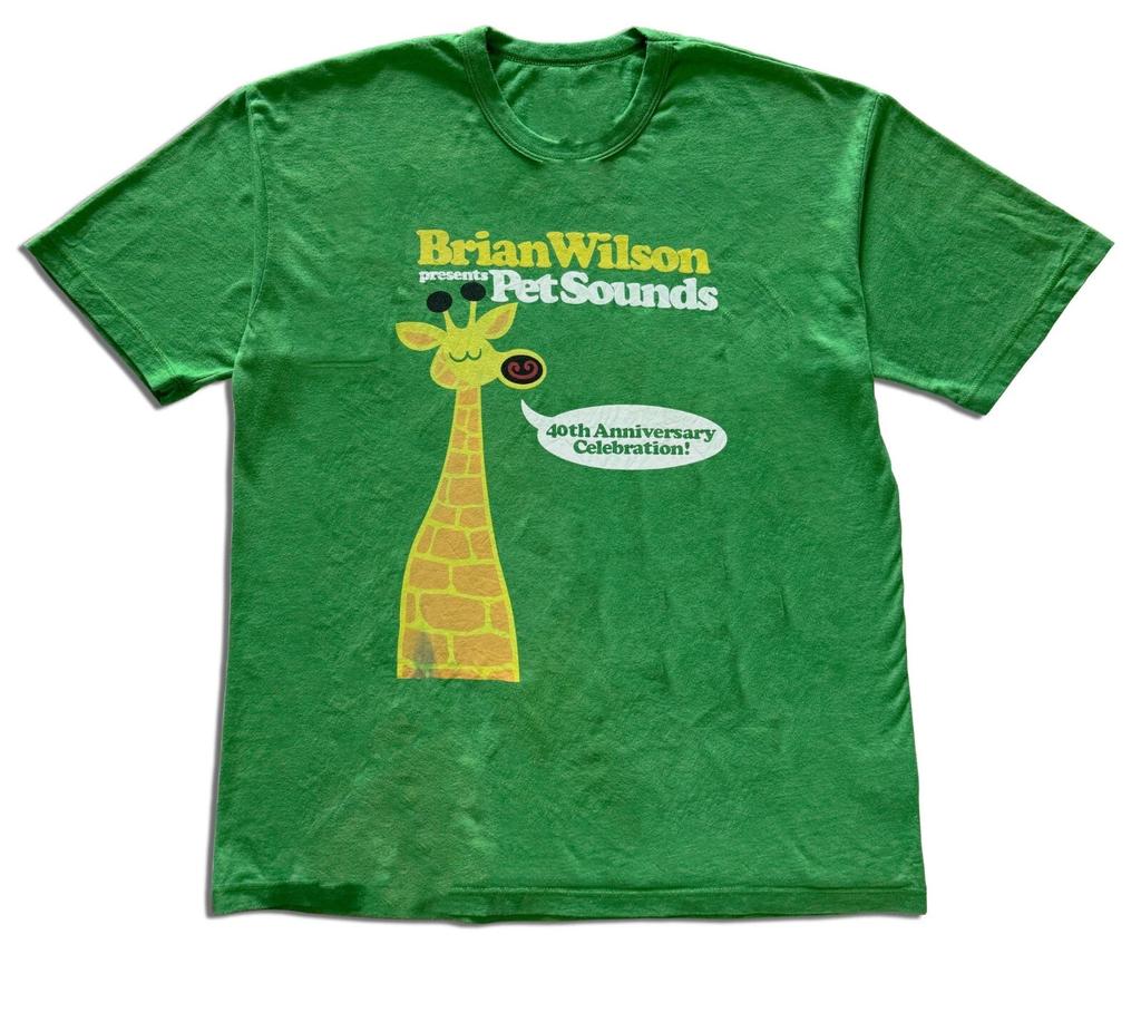 Новая футболка Brian Wilson Pet Sounds 40-летний юбилей Графическая Унисекс S-5XL