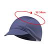 Outdoor Solid Color Portable Dustproof Summer Elastic Mesh Fabrics Cycling Hat Bicycle Riding Cap