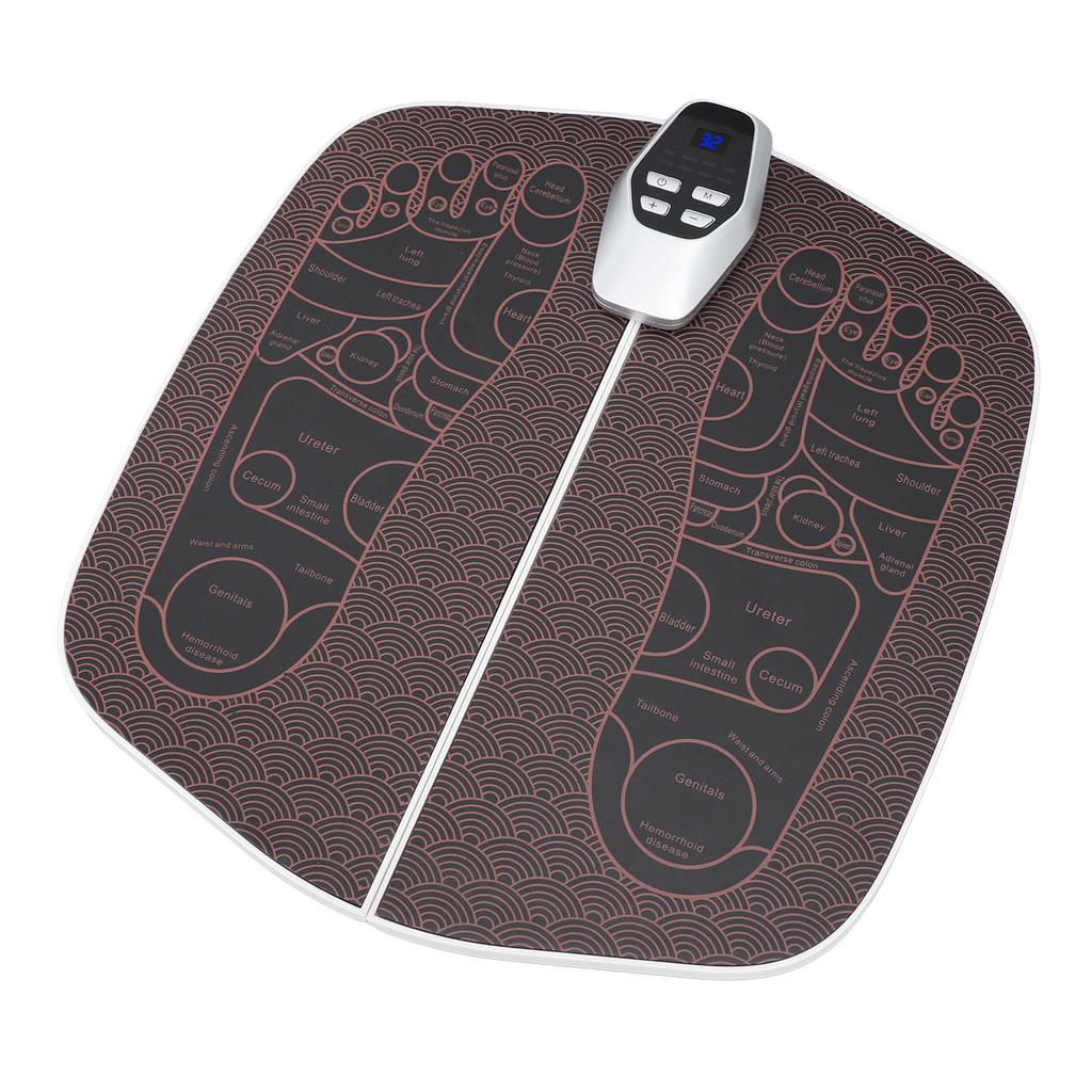 Микротоковый массажер для ног, 8 режимов, 32 передачи, стимуляция мышц, релаксация, USB аккумуляторная батарея для ног 