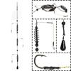 Fishing Hook Artificial Lure Bait Cage Set Fishing Feeder Baitholder Anzol Peche Catfish Jigs Carp Fishing Tackle