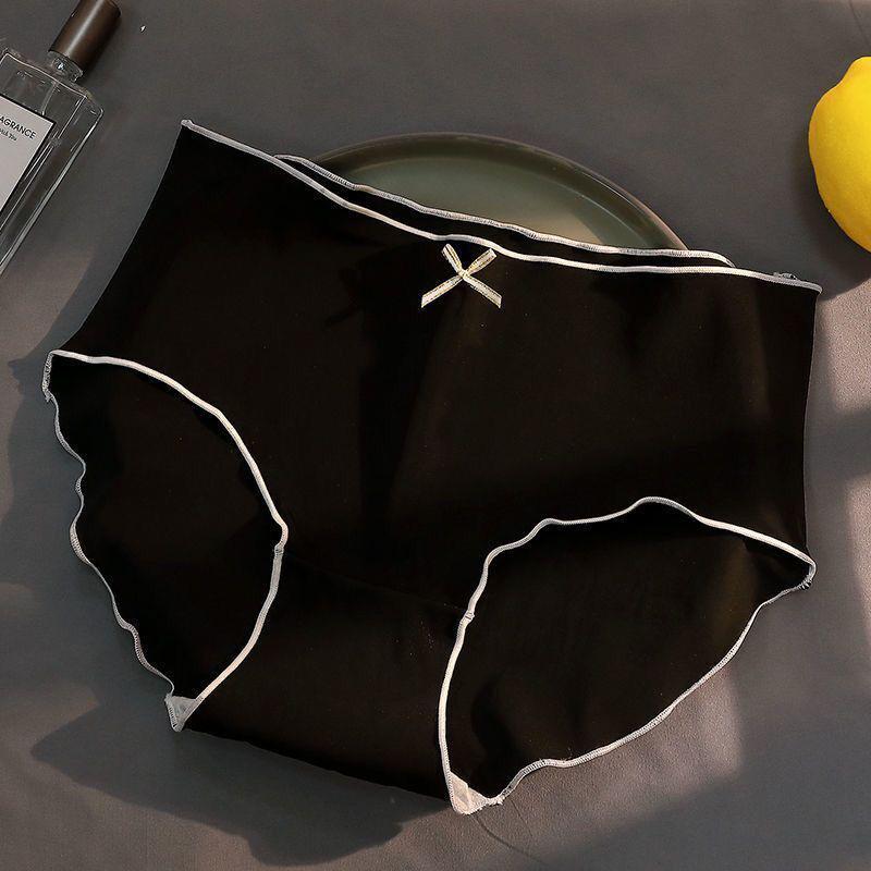 Women's Sexy Cotton Breathable Mid-Waist Seamless Shaping Triangle Underwear