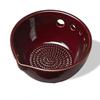 2-in-1 Herb Stripper Bowl Handmade Garlic Grinder Multi-Functional Garlic Grater Bowl  Kitchen Tool