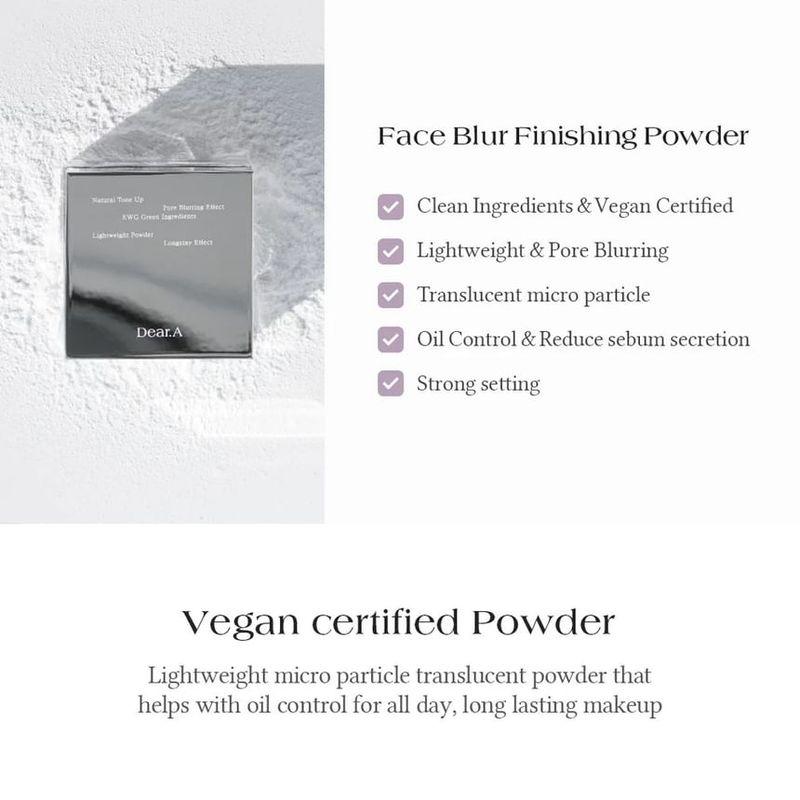 Dear.A - Face Blur Finishing Powder