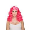Viving Costumes Viving Costumes 204636 - COMMUTATEUR KVM - 204636 Frisées Kitty Rose Perruque (Taille Unique)