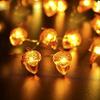 Thanksgiving Decorations Acorn String Lights Battery Powered Light String