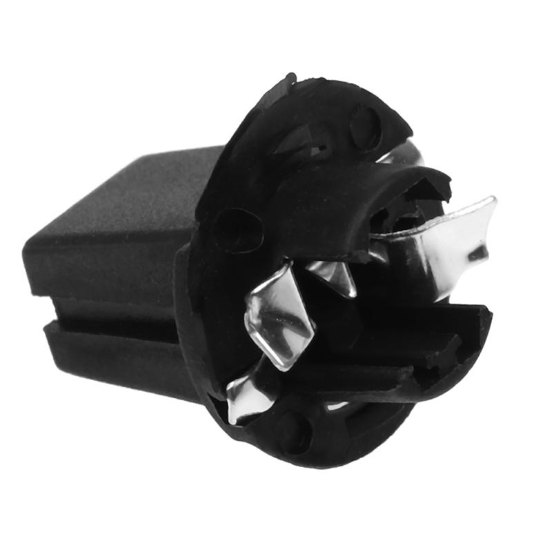 10 шт. T5 B8.5D поворотный замок Plug And Play патроны для лампочек для спидометра приборная панель приборная панель