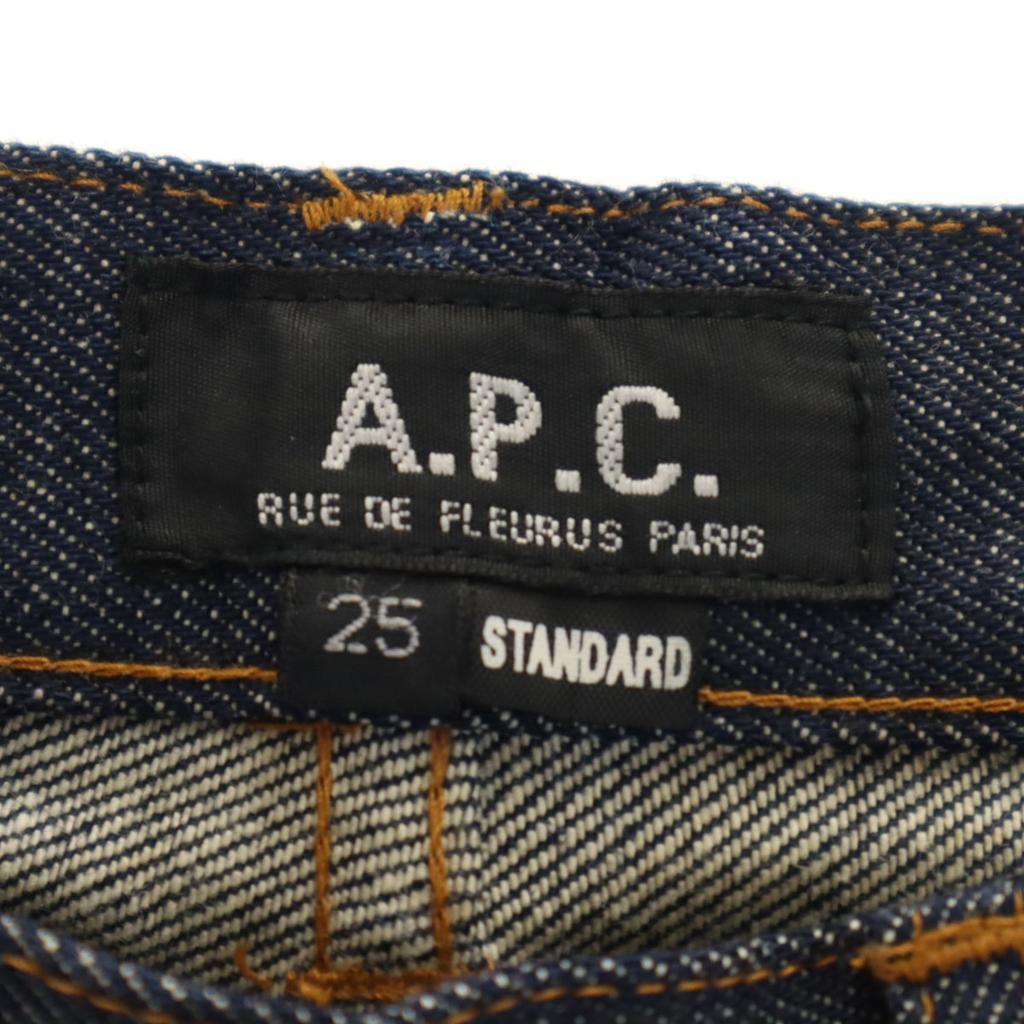 Unused A.P.C. Made In Japan Standard Denim Pants W25 Indigo Jeans Women Used