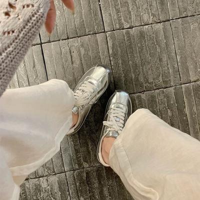 Ретро льняные женские весенне-летние новые универсальные повседневные спортивные туфли на плоской подошве со шнуровкой