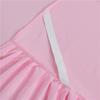 Solid Color Bedspread Bed Skirt Three-piece Cover Simmons Non-slip Bed Sheet Bed Sheet Protective Cover Skin-friendly Nude Sleeping
